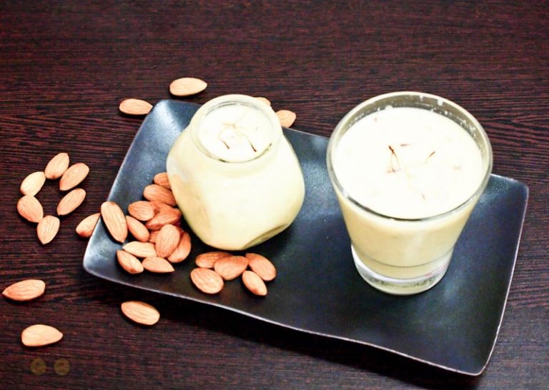 Delicious Kesar Badam Milk