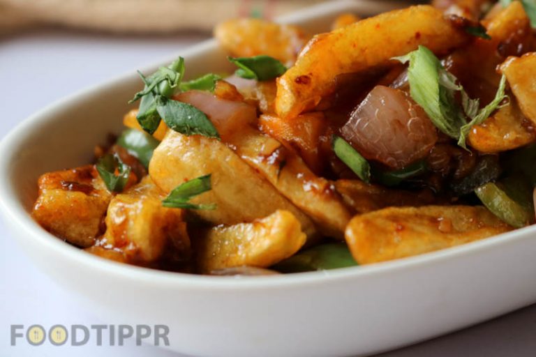 How to Make Chilli Potato at Home