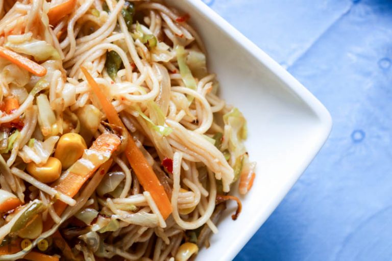 Delicious Chilli Garlic Noodles Recipe